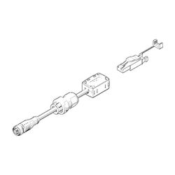Dornbracht Stecker für Funktionsteil, mit Verschraubung 8polig mit 25m Kabel,... DORNBRACHT-9010010120090 4029011656156 (Abb. 1)