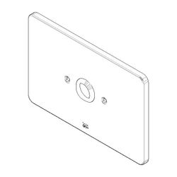 Dornbracht Abdeckung ohne Umstellung Ersatzteile 90110109000 190x1209mm chro... DORNBRACHT-90110109000-00 4029011539572 (Abb. 1)