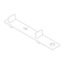 Dornbracht Abdeckung, 390x75x60mm, Chrom, 90110119500-00... DORNBRACHT-90110119500-00 4029011707032 (Abb. 1)