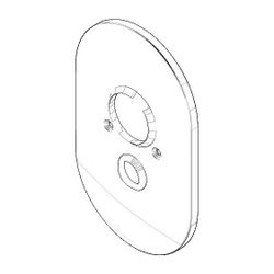 Dornbracht Abdeckung, 265x170x65mm, Chrom, 90110205100-00... DORNBRACHT-90110205100-00 4029011399176 (Abb. 1)