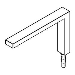 Dornbracht Auslauf, 272x171x36mm, 8l/min, Platin gebürstet, 90110618904-06... DORNBRACHT-90110618904-06 4029011696640 (Abb. 1)