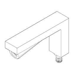 Dornbracht Auslauf Ersatzteile 90110619000 157x91x36mm chrom... DORNBRACHT-90110619000-00 4029011487668 (Abb. 1)