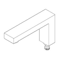 Dornbracht Auslauf Ersatzteile 90110619103 157x91x36mm 5,68 l/min... DORNBRACHT-90110619103-00 4029011662638 (Abb. 1)