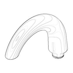 Dornbracht Auslauf Ersatzteile 90119401003 190x44x140mm 5,68 l/min... DORNBRACHT-90119401003-00 4029011662485 (Abb. 1)