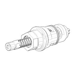 Dornbracht Umstellung für Pressure Balance Valve, 25x86mm, 9017030420090... DORNBRACHT-9017030420090 4029011753930 (Abb. 1)