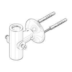 Dornbracht Halter für Brause Stand Ersatzteile 90171103400 70x80x81mm chrom... DORNBRACHT-90171103400-00 4029011403453 (Abb. 1)