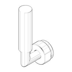 Dornbracht Umstellung, 23x85x48mm, Chrom, 90182002500-00... DORNBRACHT-90182002500-00 4029011535338 (Abb. 1)