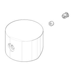 Dornbracht Griff für Waschtisch Wand, 70x70x50mm, Chrom, 90206004200-00... DORNBRACHT-90206004200-00 4029011400698 (Abb. 1)