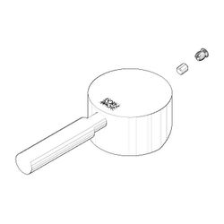 Dornbracht Griff, 140x90x95mm, Chrom, 90206204300-00... DORNBRACHT-90206204300-00 4029011419430 (Abb. 1)