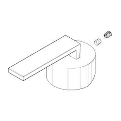 Dornbracht Griff für xStream, Chrom, 90207805500-00... DORNBRACHT-90207805500-00 4029011425998 (Abb. 1)
