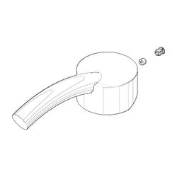 Dornbracht Griff, 50x41x129mm, Chrom, 90208704000-00... DORNBRACHT-90208704000-00 4029011401978 (Abb. 1)