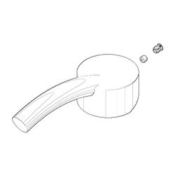 Dornbracht Griff Hebel, Chrom, 90208704100-00... DORNBRACHT-90208704100-00 4029011402043 (Abb. 1)