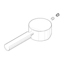 Dornbracht Griff-Hebelunterteil, Chrom, 90208804400-00... DORNBRACHT-90208804400-00 4029011471698 (Abb. 1)