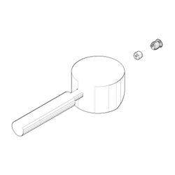 Dornbracht Griff für Waschtisch Stand, Chrom, 90208804700-00... DORNBRACHT-90208804700-00 4029011466311 (Abb. 1)