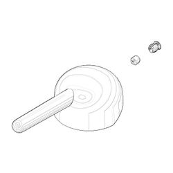Dornbracht Griff, 45x28,5x90mm, Chrom, 90209404200-00... DORNBRACHT-90209404200-00 4029011431845 (Abb. 1)