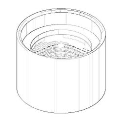Dornbracht Luftsprudler, 5,7l/min, Platin gebürstet, 90230100402-06... DORNBRACHT-90230100402-06 4029011662386 (Abb. 1)