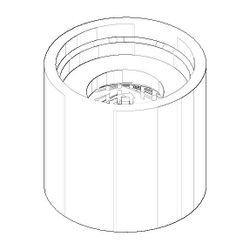 Dornbracht Luftsprudler für M18x1-IG, Platin, 90230101420-08... DORNBRACHT-90230101420-08 4029011436321 (Abb. 1)