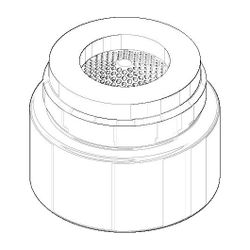 Dornbracht Luftsprudler, M18x1, 5,7l/min, Chrom, 90230106802-00... DORNBRACHT-90230106802-00 4029011661846 (Abb. 1)
