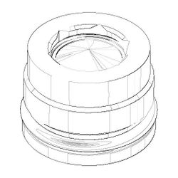 Dornbracht Luftsprudler, M21,5x1 7l/min, Chrom, 90230115800-00... DORNBRACHT-90230115800-00 4029011685668 (Abb. 1)