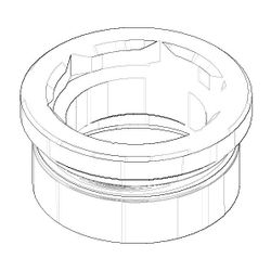 Dornbracht Befestigung Mutter, 32x15,5x32mm, 9023100660090... DORNBRACHT-9023100660090 4029011646553 (Abb. 1)