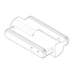 Dornbracht Gelenk für Bidet, 60x36x15mm, Chrom, 90240209500-00... DORNBRACHT-90240209500-00 4029011633249 (Abb. 1)