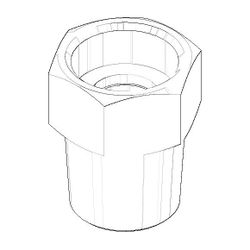 Dornbracht Nippel, 28x31x24mm, 9024030110090... DORNBRACHT-9024030110090 4029011428852 (Abb. 1)