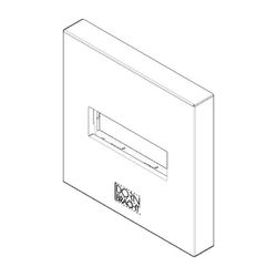 Dornbracht Abdeckung, 60x60x9mm, Platin gebürstet, 90277803500-06... DORNBRACHT-90277803500-06 4029011694882 (Abb. 1)