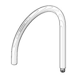 Dornbracht Auslauf, 319x260x25mm, 7l/min, Platin, 90282204902-08... DORNBRACHT-90282204902-08 4029011906398 (Abb. 1)