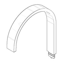 Dornbracht Auslauf, 200x35x11x235mm, 5,7l/min, Platin, 90282215201-08... DORNBRACHT-90282215201-08 4029011684715 (Abb. 1)