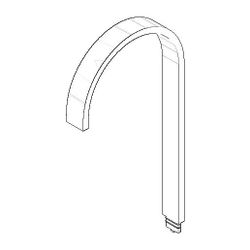 Dornbracht Auslauf, 200x35x11x392mm, Chrom, 90282215600-00... DORNBRACHT-90282215600-00 4029011483479 (Abb. 1)