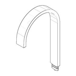 Dornbracht Auslauf, 165x35x11x269mm, Chrom, 90282215800-00... DORNBRACHT-90282215800-00 4029011483486 (Abb. 1)