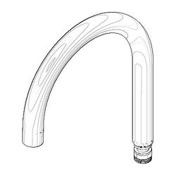 Dornbracht Auslauf, D 23x172mm 4,54l/min, 90282216203-00... DORNBRACHT-90282216203-00 4029011662492 (Abb. 1)