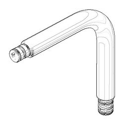 Dornbracht Auslauf, 228x231x30mm, Platin gebürstet, 90282218500-06... DORNBRACHT-90282218500-06 4029011683565 (Abb. 1)
