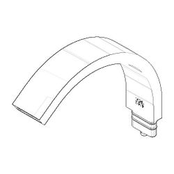 Dornbracht Auslauf Ersatzteile 90282220100 155x128x35mm chrom... DORNBRACHT-90282220100-00 4029011492020 (Abb. 1)