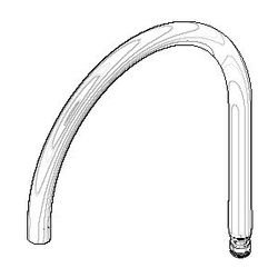 Dornbracht Auslauf, 280mm, 5,7l/min, Chrom, 90282220303-00... DORNBRACHT-90282220303-00 4029011662713 (Abb. 1)