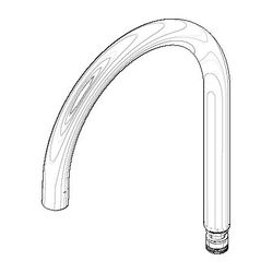 Dornbracht Auslauf 200mm, 5,7l/min, Platin, 90282220403-08... DORNBRACHT-90282220403-08 4029011906718 (Abb. 1)