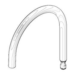 Dornbracht Auslauf für Profi-Garnituren, 5,68l/min, Chrom, 90282221102-00... DORNBRACHT-90282221102-00 4029011663451 (Abb. 1)
