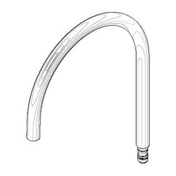 Dornbracht Auslauf, 235mm, 5,7l/min, Platin, 90282222602-08... DORNBRACHT-90282222602-08 4029011663062 (Abb. 1)