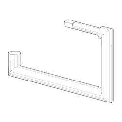 Dornbracht Halter für Papierrollenhalter, 150x80x13mm, Chrom, 90282262800-00... DORNBRACHT-90282262800-00 4029011426056 (Abb. 1)