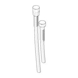 Dornbracht Schlauch, Chrom, 90300200100-00... DORNBRACHT-90300200100-00 4029011698439 (Abb. 1)