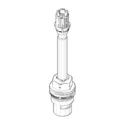 Dornbracht Oberteil linksschließend ungebremst G 1/2", 9090032040090... DORNBRACHT-9090032040090 4029011661129 (Abb. 1)