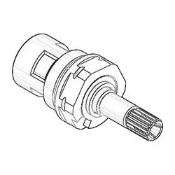Dornbracht Oberteil für Thermostataufputz, Funktionsteil, 9090032350090... DORNBRACHT-9090032350090 4029011753978 (Abb. 1)
