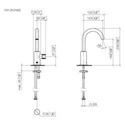 Dornbracht Meta Standventil, Kaltwasser 17500661 chrom... DORNBRACHT-17500661-00 4029011761850 (Abb. 1)