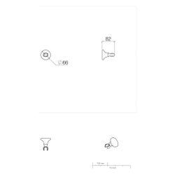Dornbracht Brausehalter Madison Rosette 65mm, Dark Platinum gebürstet... DORNBRACHT-28050410-99 4029011808081 (Abb. 1)