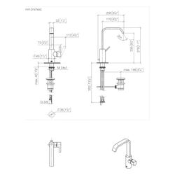 Dornbracht Waschtisch-Einhandbatterie IMO starrer Auslauf 170mm mit hohem Ausla... DORNBRACHT-33528671-00 4099477154749 (Abb. 1)