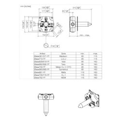 Dornbracht Unterputz-Zweiwege-Umstellung Messing bleifrei 1x Anschluss AG 1/2" 2... DORNBRACHT-3520297090 4029011966705 (Abb. 1)