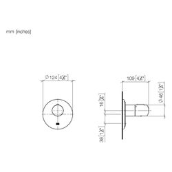 Dornbracht Unterputz-Thermostat Madison xTool ohne Mengenregulierung G 3/4", Da... DORNBRACHT-36503977-99 4029011848735 (Abb. 1)