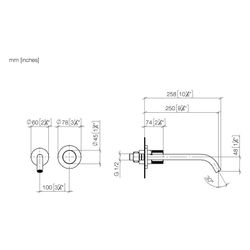 Dornbracht Meta Waschtisch-Wand-Einhandmischer ohne Ablaufgarnitur 36861664 chr... DORNBRACHT-36861664-00 4029011845284 (Abb. 1)