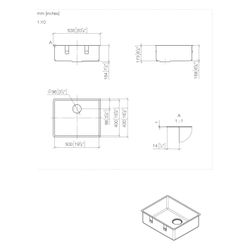 Dornbracht Einzelbecken Serienneutral 38501003 Edelstahl poliert... DORNBRACHT-38501003-85 4029011783616 (Abb. 1)