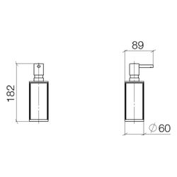 Dornbracht CYO Spender Standmodell 84430811 platin matt... DORNBRACHT-84430811-06 4029011901898 (Abb. 1)